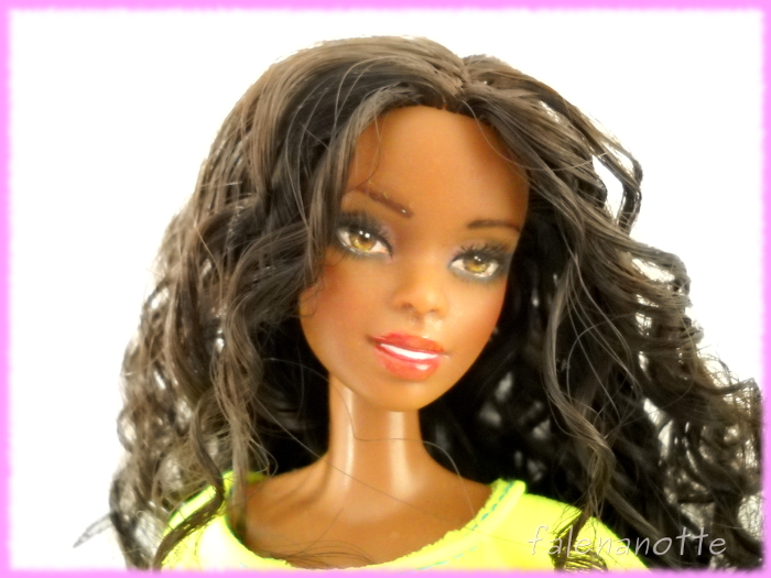Barbie made to move ooak Imani