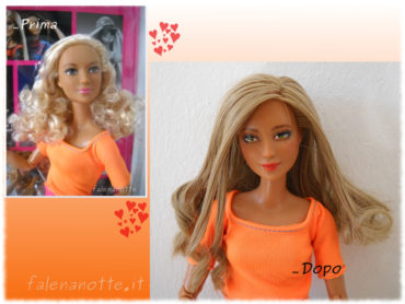 barbie snodata top arancione